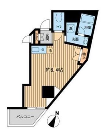 神楽坂フラッツの物件間取画像
